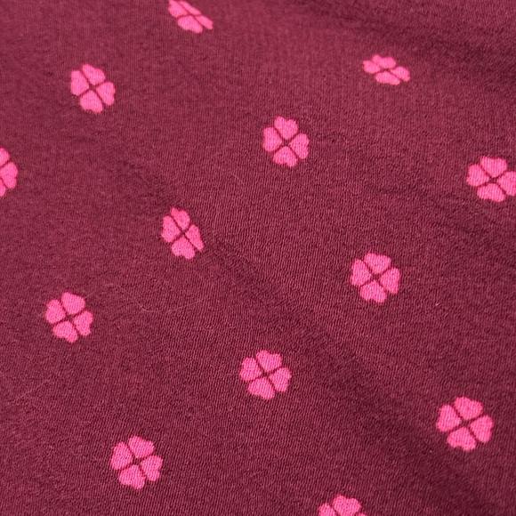 Kate Spade New York Magenta Pink Double Tie Front Blouse Top Size Small - Picture 5 of 5